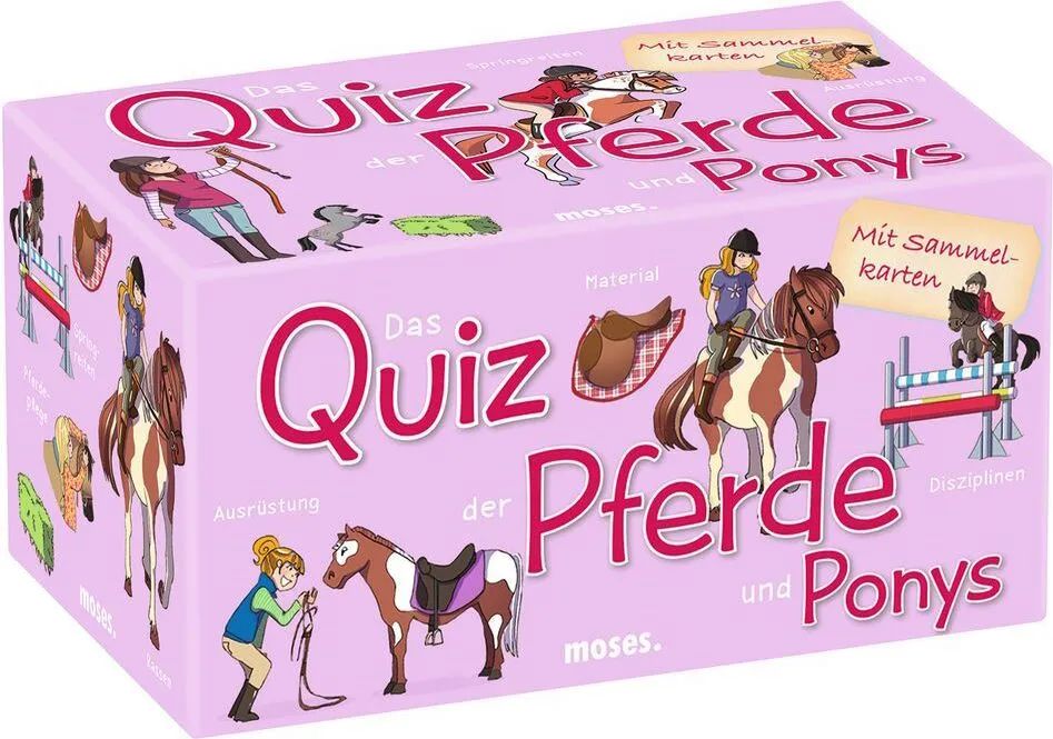 moses. Verlag GmbH Das Quiz der Pferde und Ponys