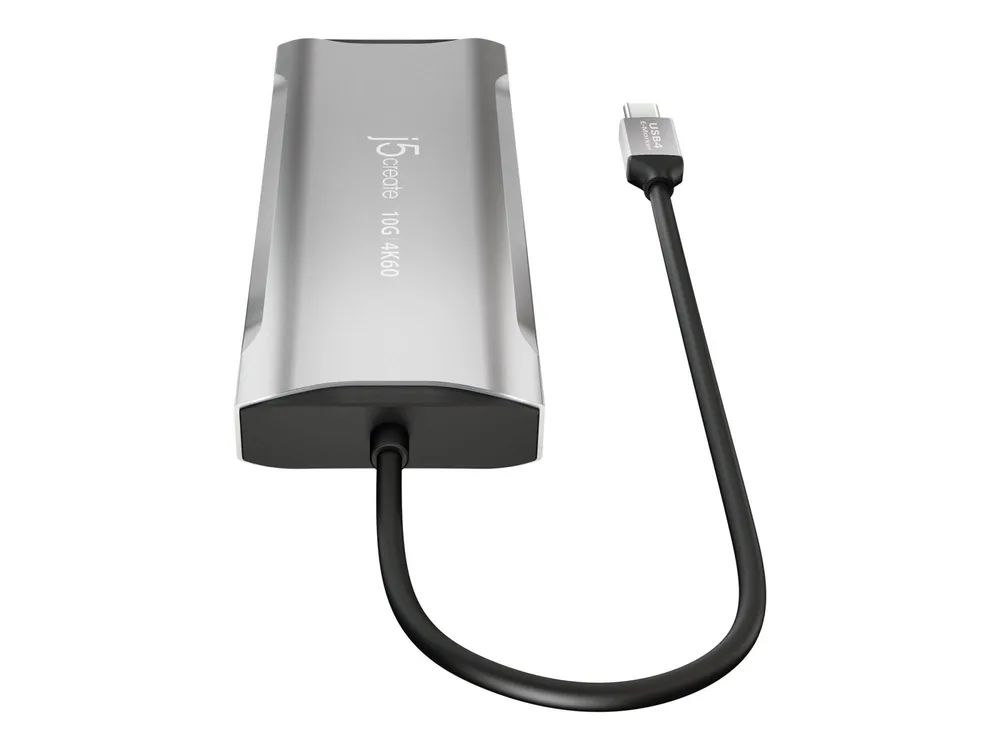 j5create JCD397-N - Mini-Dock - USB-C / USB4 / Thunderbolt 3 / Thunderbolt 4