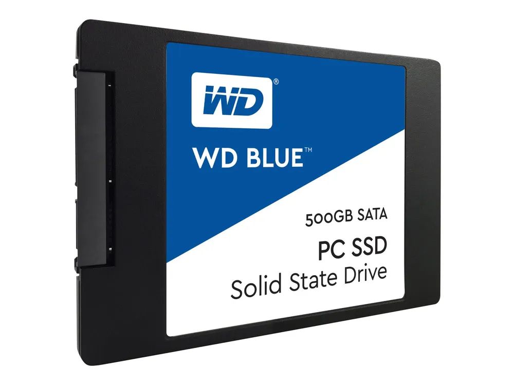 WD Blue PC SSD WDS500G1B0A - SSD - 500 GB - intern - 2.5" (6.4 cm)