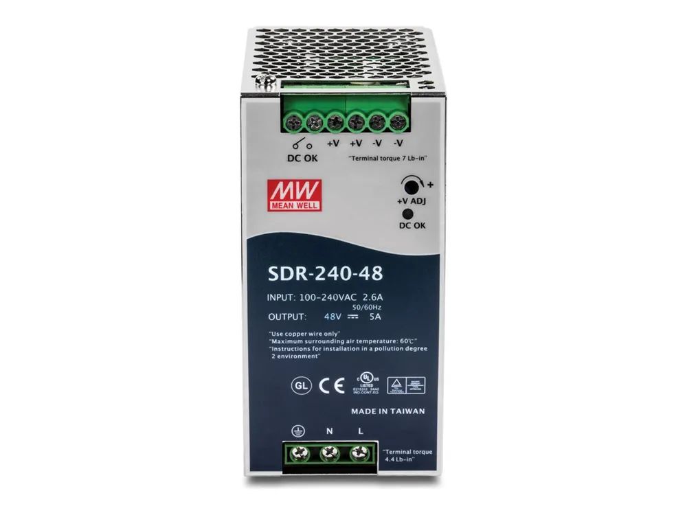 TRENDnet TI-S24048 - Netzteil (DIN-Schienenmontage möglich)