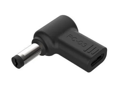 Conceptronic Netzteil - 24 pin USB-C (W) zu Gleichstromstecker 5,5 x 1,7 mm (M)
