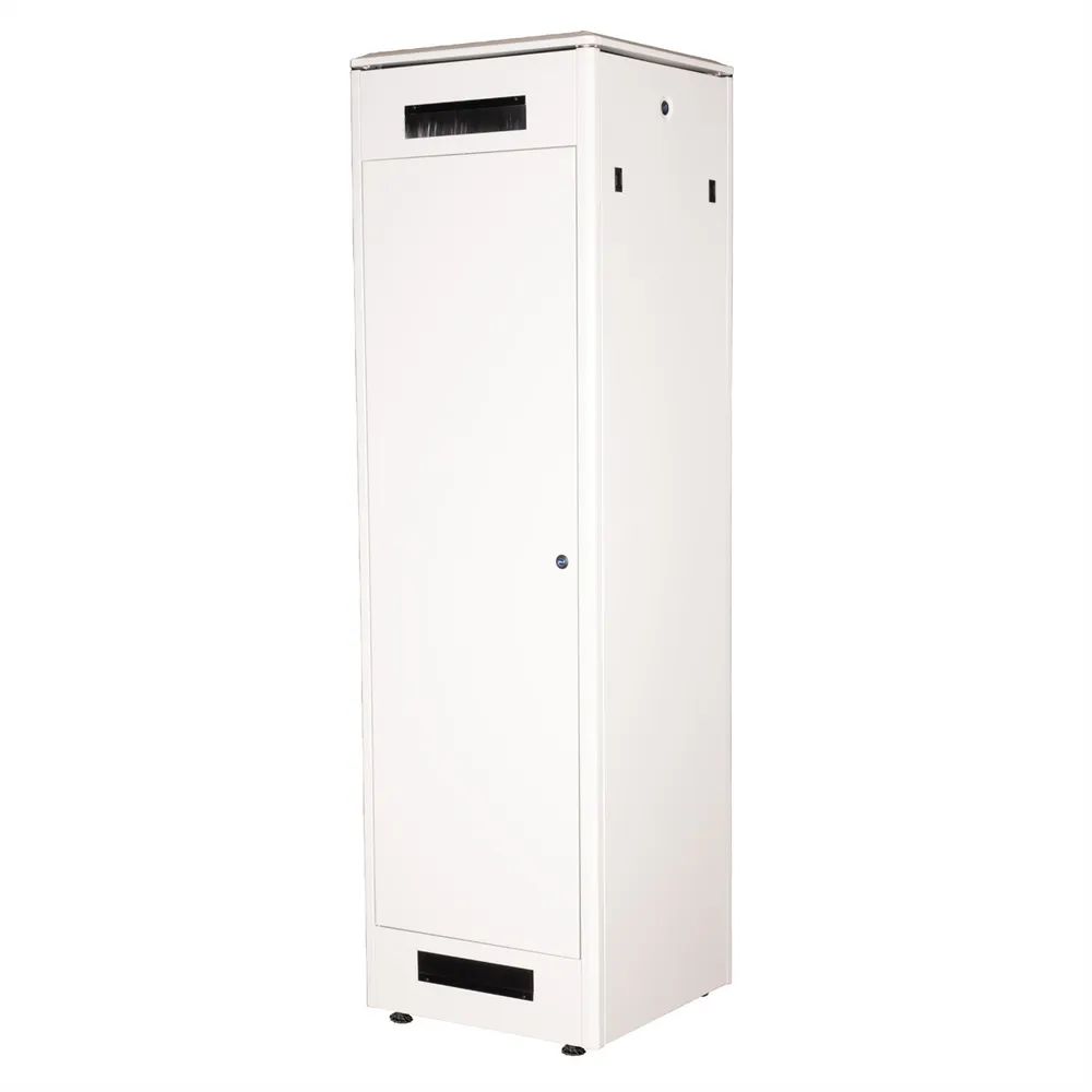 ROLINE 19-Zoll Netzwerkschrank Pro 42 HE, 600x600 BxT Glastür grau