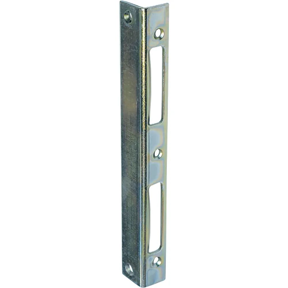 Hilber Beschläge GesmbH Beschläge unde Metallwarenerzeugung Sicherheitswinkelschließblech eckig Blindlappen 27 mm,Stärke 2,5mm, verz. silber