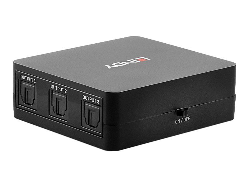 Lindy Audio-Splitter - 3 x TOSLINK - Desktop