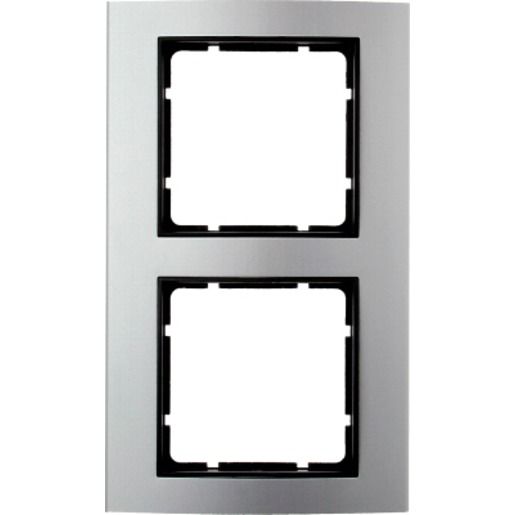 Berker RAHMEN 2-FACH ALU PROFIL / BERKER 10123004 B.3 10123004
