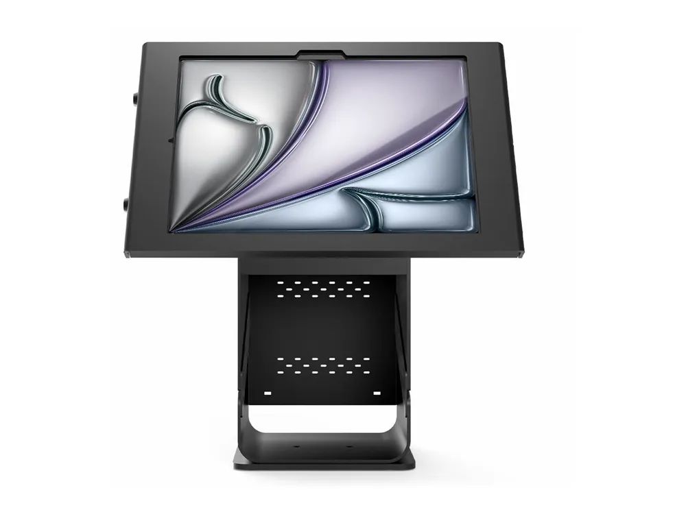 Compulocks iPad Air M2 & M3 13", Apex Enclosure Tablet Printer Kiosk - Black - Aufstellung - Kiosk-Style - für Drucker / Tablet - verriegelbar - hochwertiges Aluminium - Schwarz - Bildschirmgröße: 33 cm (13")