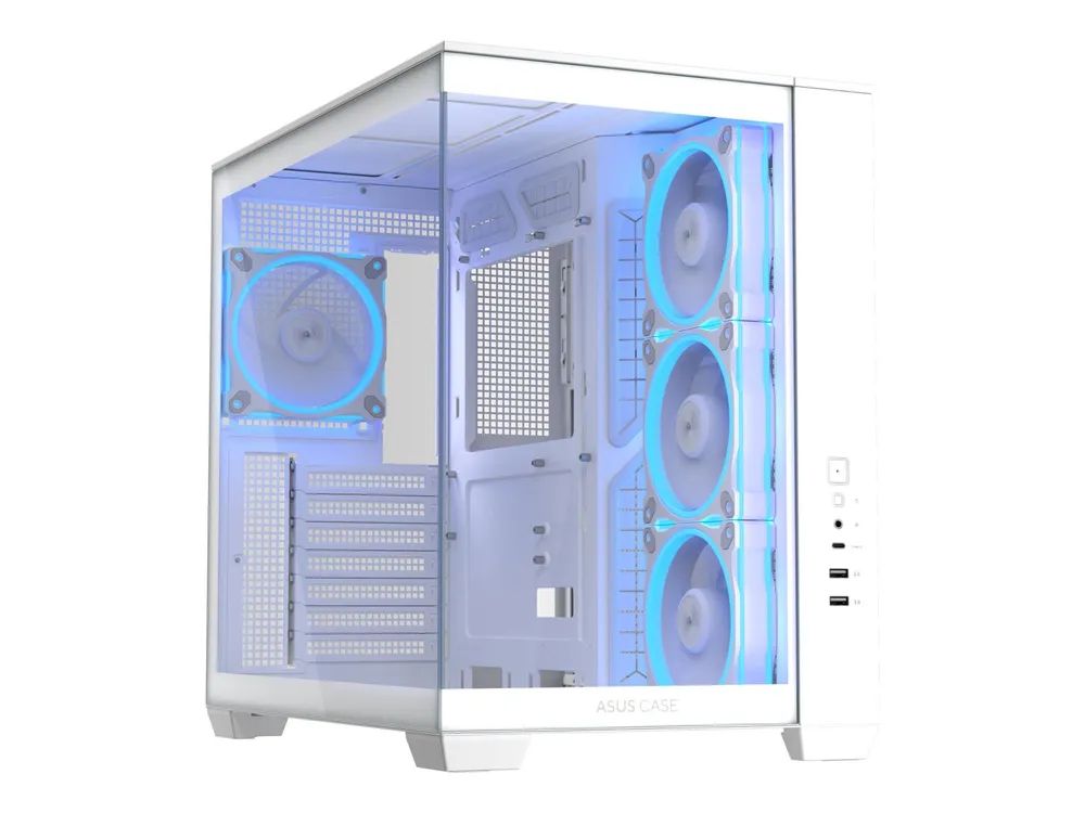 ASUS A32 PLUS - ATX Case - Seitenteil mit Fenster (gehärtetes Glas)