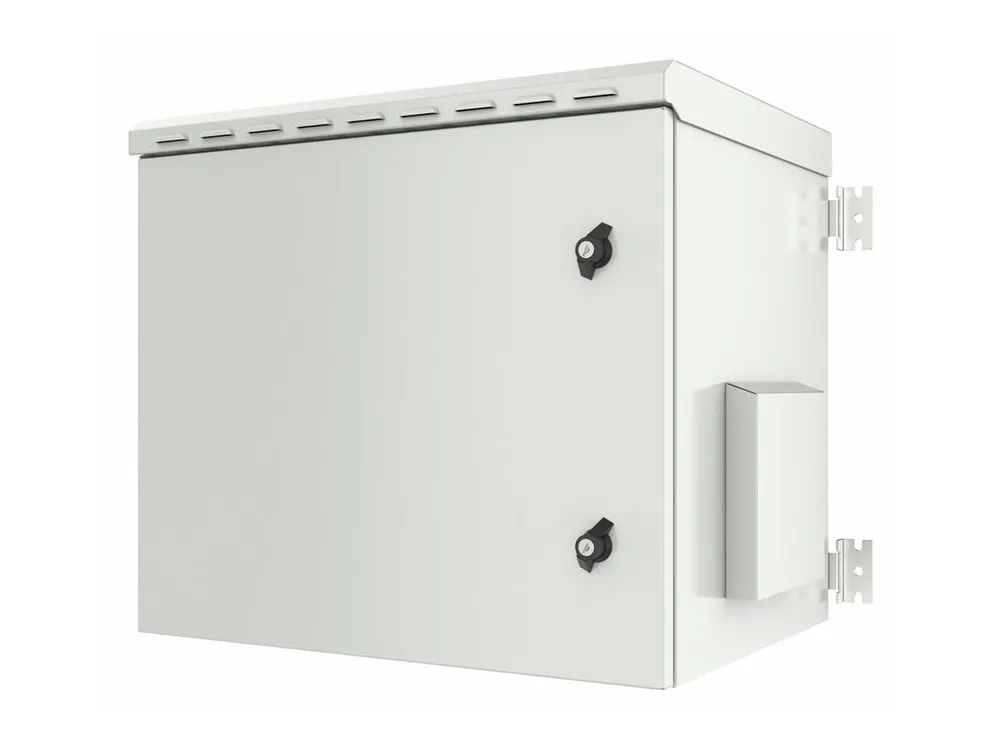 Lanview by Logon - Schrank Netzwerkschrank - 60 x 45 - geeignet für Wandmontage - weiß, RAL 7035 - 9U - 48.3 cm (19")