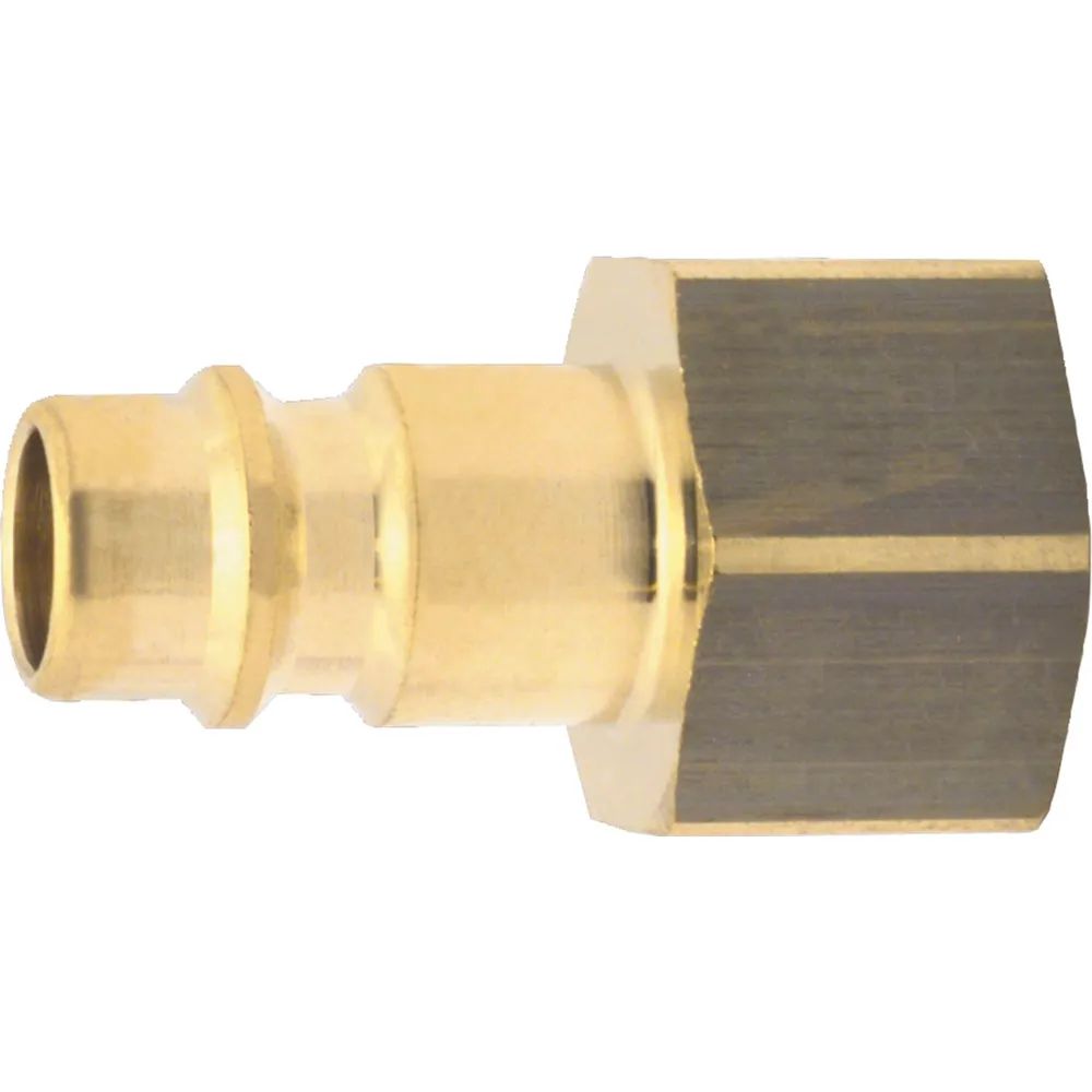 ELMAG Entwicklungs und Handels GmbH 23501 Werkzeuge Euro Druckluft Stecknippel aus Messing mit Innengewinde 1/2
