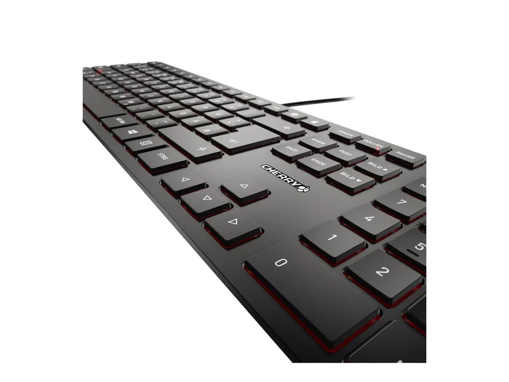 Cherry KC 6000 SLIM - Tastatur - USB - Französisch