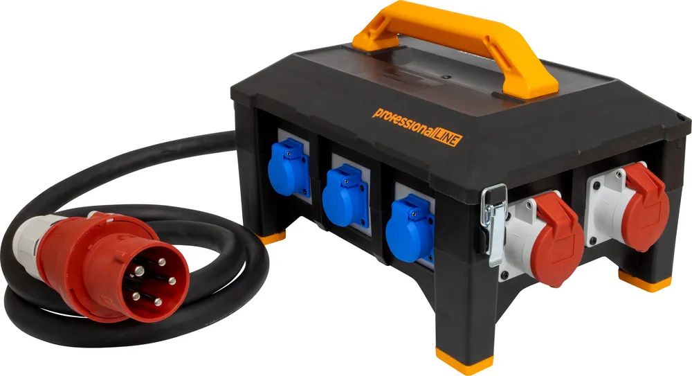 Brennenstuhl Profi Baustromverteiler BSV 5-63A FI