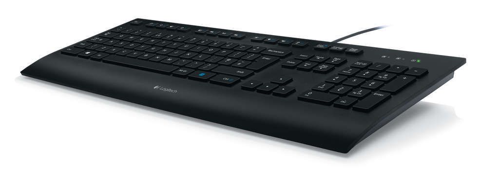 Logitech K280e - Tastatur - USB - Deutsch - Schwarz
