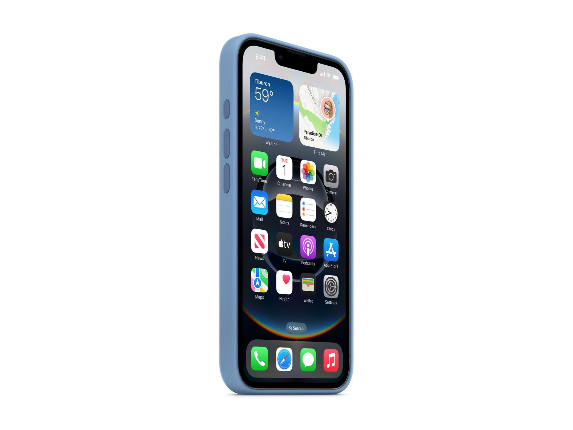 Apple Hintere Abdeckung für Mobiltelefon - Silikon