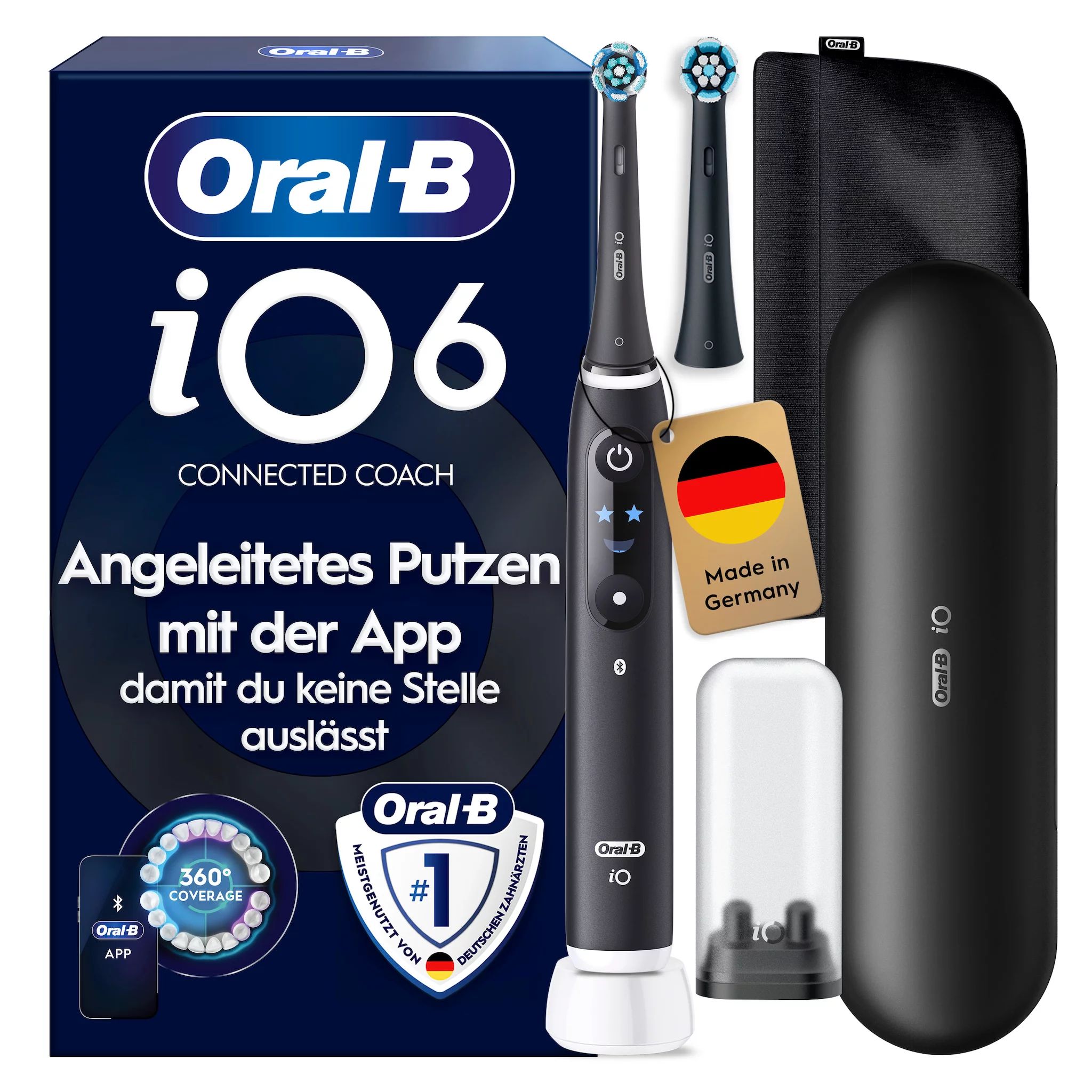 Oral-B iO Series 6, Black Lava Luxe Edition