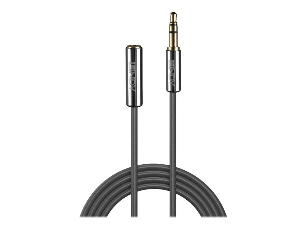 Lindy Cromo Line - Audioverlängerungskabel - mini-phone stereo 3.5 mm männlich zu mini-phone stereo 3.5 mm weiblich