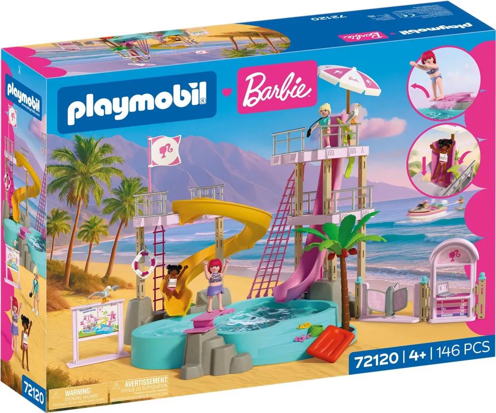 geobra Brandstätter Stiftung & Co.K PLAYMOBIL x BarbieTM Wasserpark
