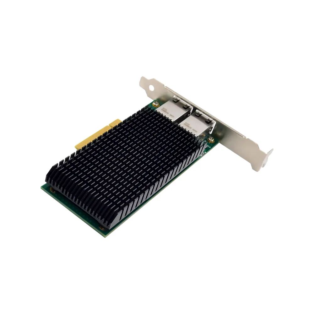 InLine Dual 10-Gigabit Netzwerkkarte - 2x RJ45 10Gb/s - PCIe x8