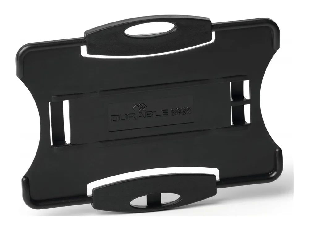Durable ECO - Kartenhalter - für 54 x 87 mm - Schwarz (Packung mit 10)