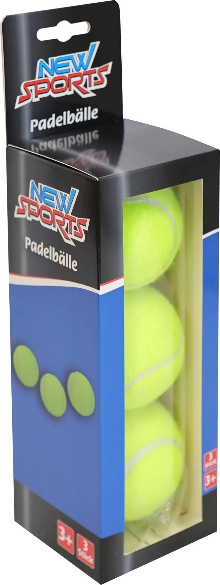 VEDES Großhandel GmbH - Ware NSP Padelbälle gelb 3 Stück