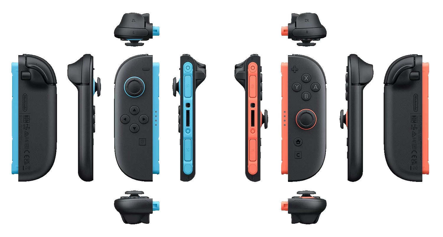 Nintendo Joy-Con 2 2er-Set hellblau/hellrot Switch 2