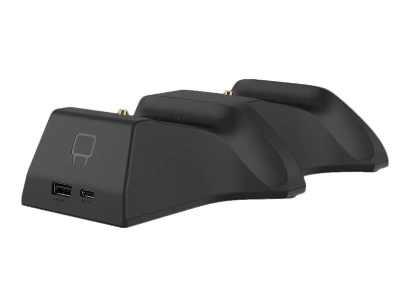 Venom Twin Docking Station - Ladeständer + Batterie 2 x - NiMH - 850 mAh - 3 Ausgabeanschlussstellen (2 x Dock-Anschluss, USB)