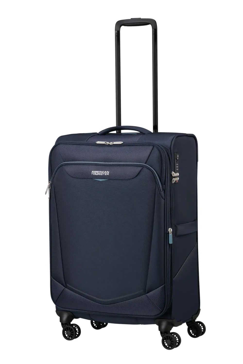AMERICAN TOURISTER SUMMERRIDE SPINNER M EXP TSA, NAVY