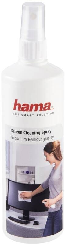 Hama 113807 Bildschirm-Reinigungsspray, 250 ml