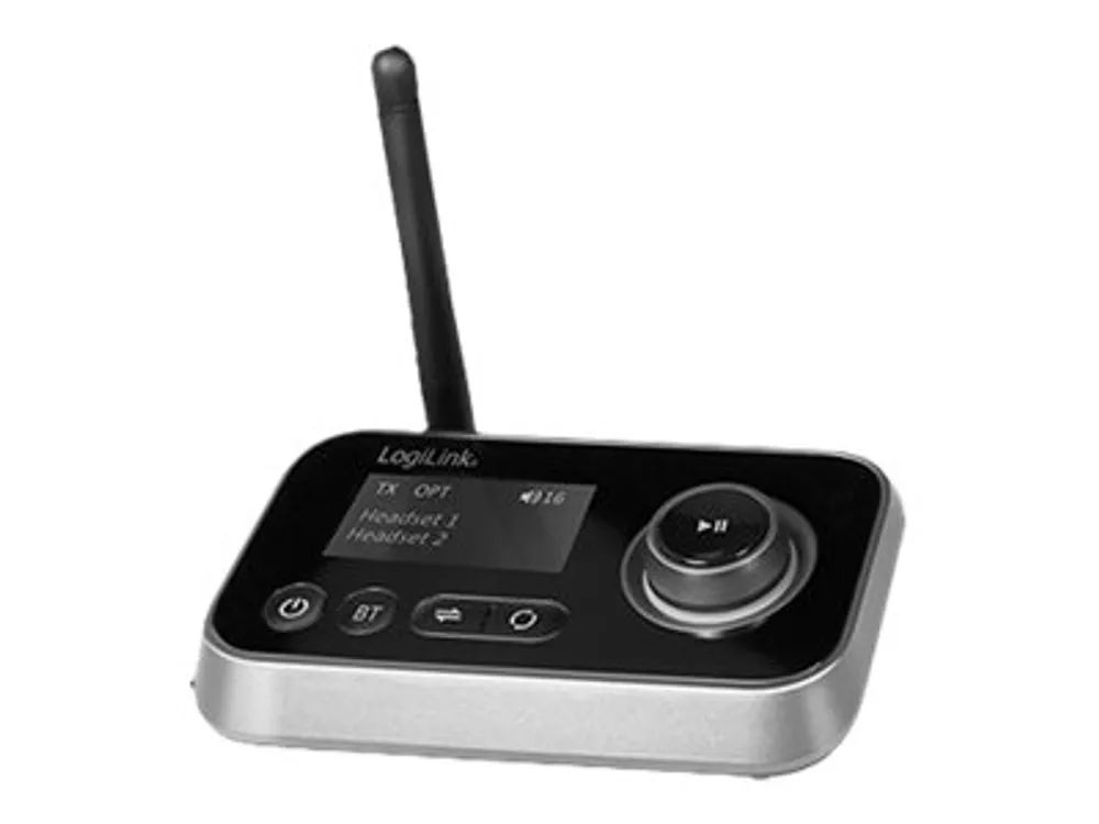 LogiLink Drahtloser Bluetooth Audio-Empfänger / Transmitter für TV