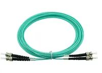 BlueOptics Duplex LWL Patchkabel ST-ST Multimode OM3 50 Meter
