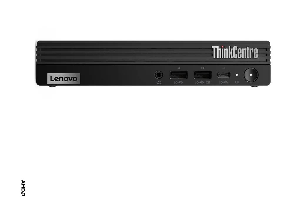 Lenovo ThinkCentre M75q Gen 5 12RQ - Tiny - Ryzen 5 8500GE / 3.4 GHz - RAM 16 GB - SSD 512 GB - TCG Opal Encryption 2, NVMe - Radeon 740M - 1GbE, Wi-Fi 6E, Bluetooth 5.3 - WLAN: 802.11a/b/g/n/ac/ax (Wi-Fi 6E)