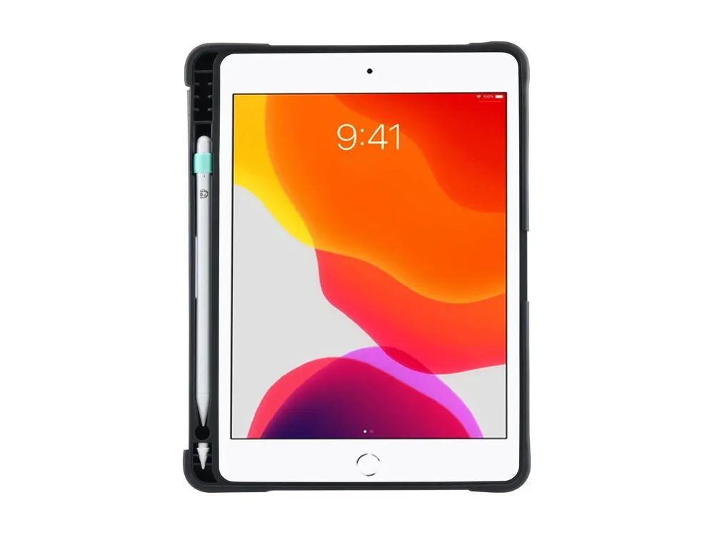 DEQSTER RT2 - Flip-Hülle für Tablet - widerstandsfähig - Polyurethan, Polycarbonat - Schwarz - für Apple 10.9-inch iPad (10. Generation)