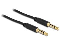 Delock Headset-Kabel - 4-poliger Mini-Stecker (M)