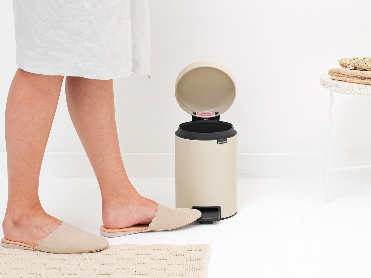 Brabantia NewIcon Treteimer, 3l, Soft Beige