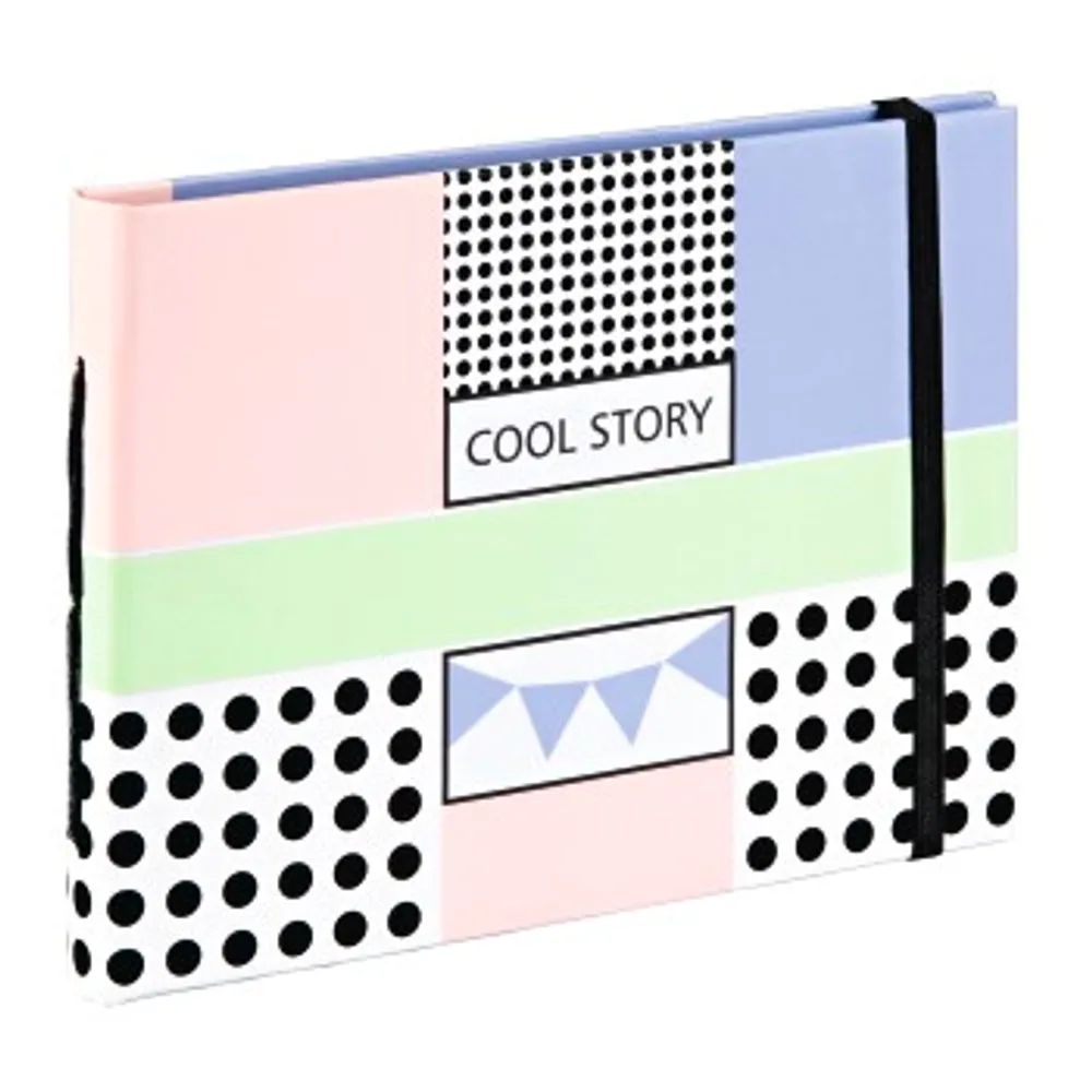 Hama Buch-Album "Cool Story", 18x13 cm, 20 braune Seiten