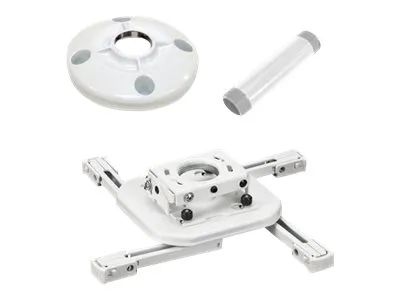 Chief Mini Universal RPA Projector Mount - Includes Projector Mount, 6" Ceiling Plate, and 3" Extension Column - White - Befestigungskit (Erweiterungsständer, Deckenplatte, Universalmontage)
