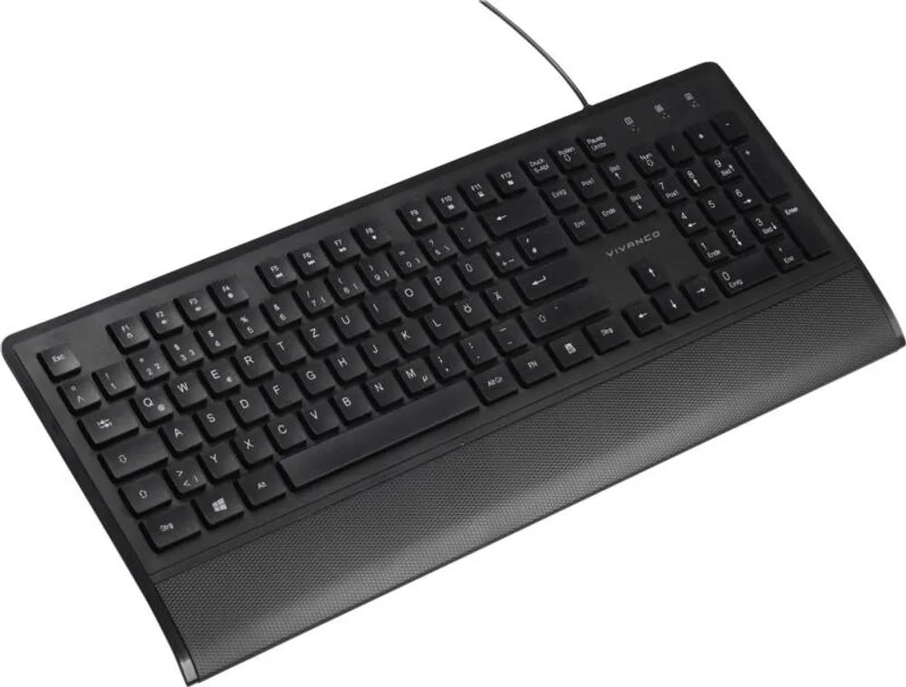 Vivanco Multimedia Keyboard m. Handballenauflage