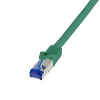LogiLink Patchkabel Ultraflex Kat.6A S/FTP 2.0 m grün mitCat.7 Rohkabel extra flexibles - Kabel - Netzwerk