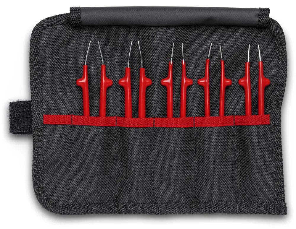 KNIPEX Universalpinzetten-Set isoliert 5-teilig 90 mm