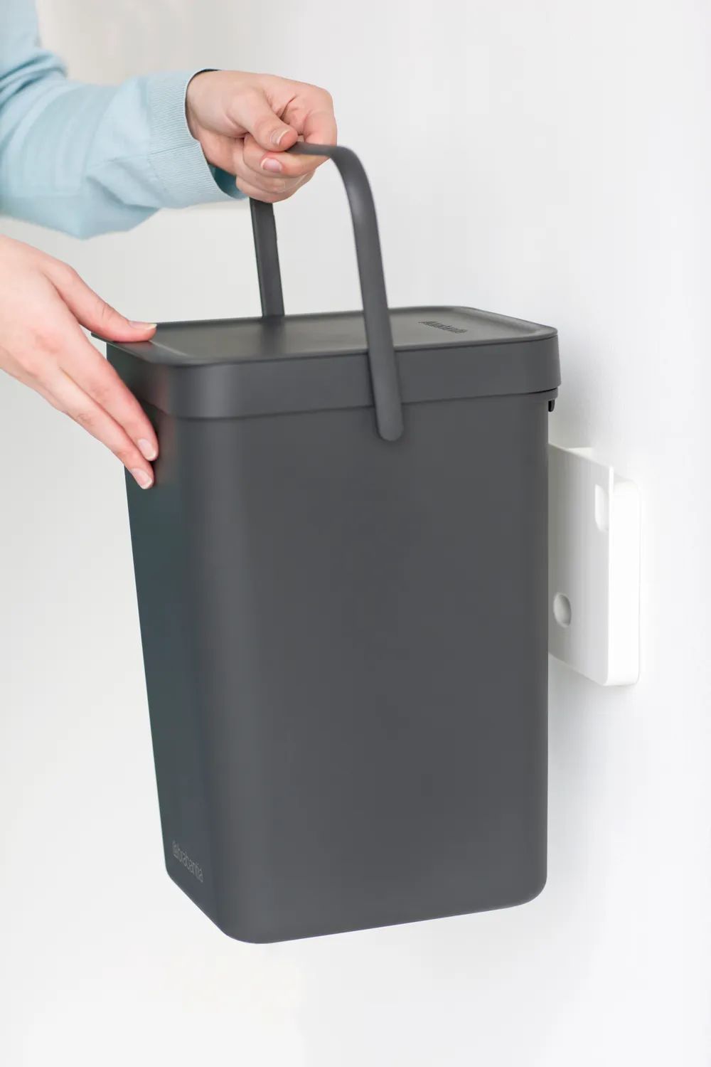Brabantia Abfallbehälter 'Sort & Go', 12L - Grey