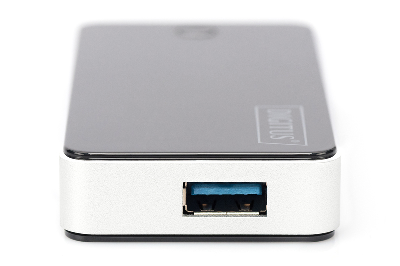 DIGITUS USB 3.0 Hub, 4-Port schwarz