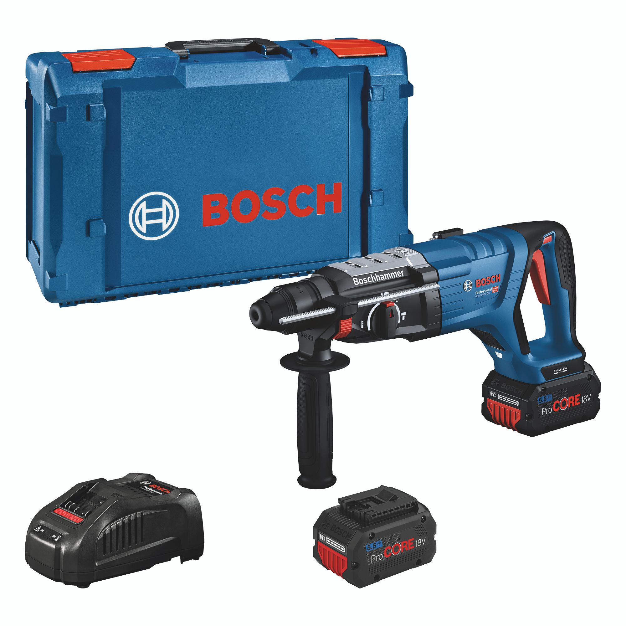 Bosch Akku-Bohrhammer mit SDS plus GBH 18V-28 DC