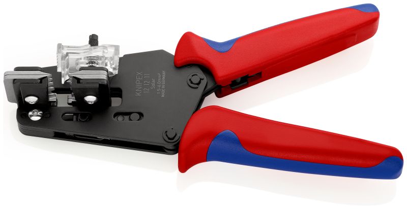 KNIPEX Präzisions-Abisolierzange brüniert 195 mm, 1,5 - 6,0 mm²