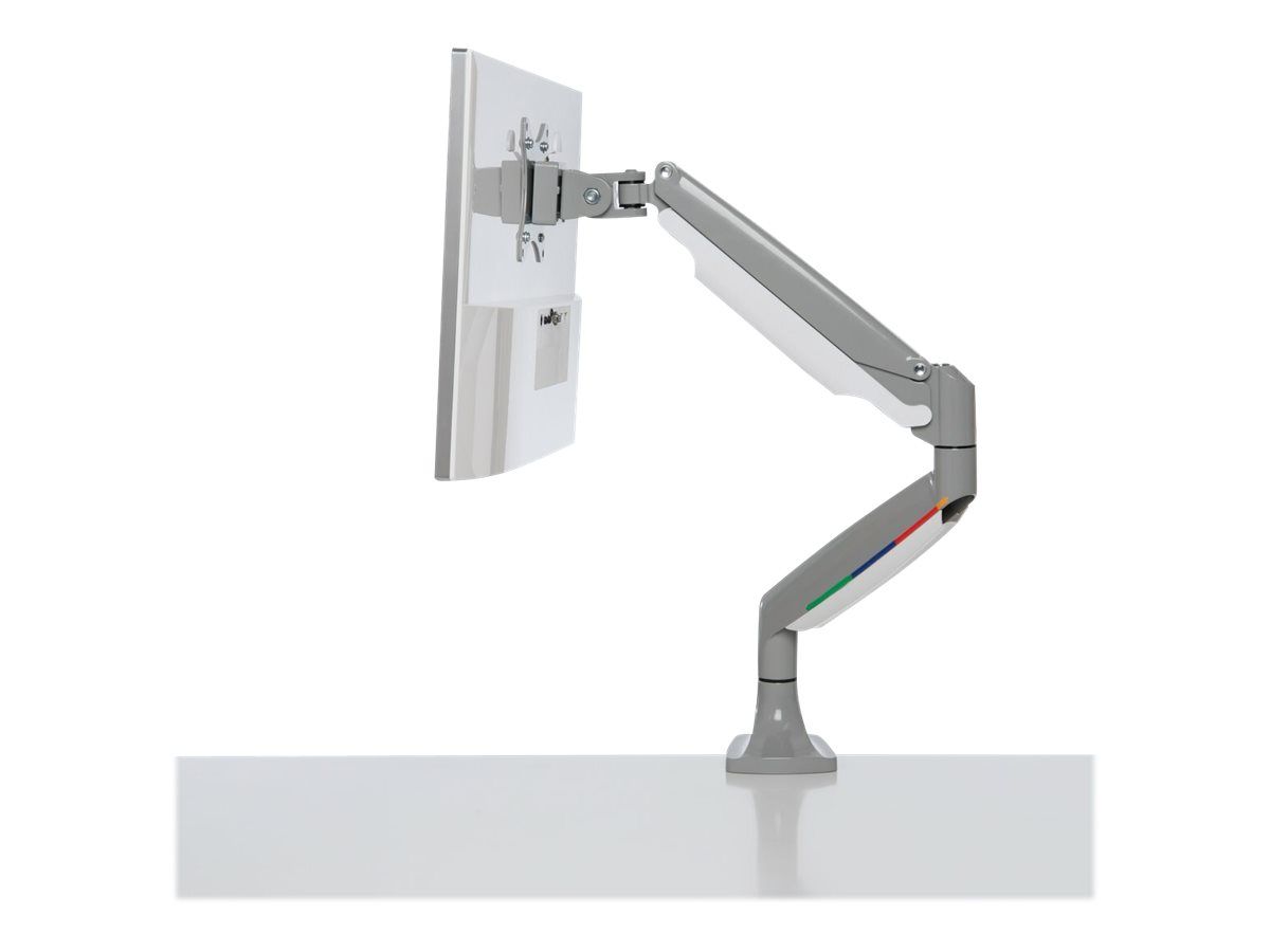 Kensington SmartFit One-Touch Single Monitor Arm - Befestigungskit - einstellbarer Arm - für Monitor - Aluminium, Kunststoff, Stahl - Bildschirmgröße: 33-81.3 cm (13"-32")