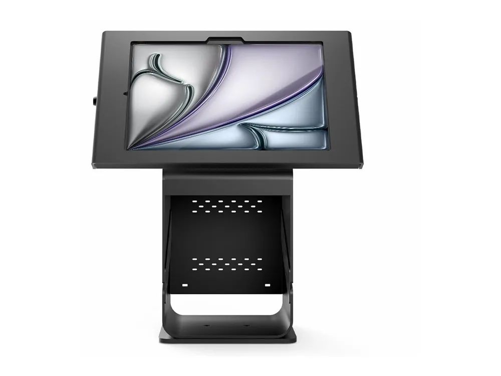 Compulocks Apex iPad Air M2 & M3 11", Apex Enclosure Tablet Printer Kiosk - Black - Gehäuse - für Drucker / Tablet - Kiosk - Aluminium - Schwarz - Bildschirmgröße: 27.9 cm (11")