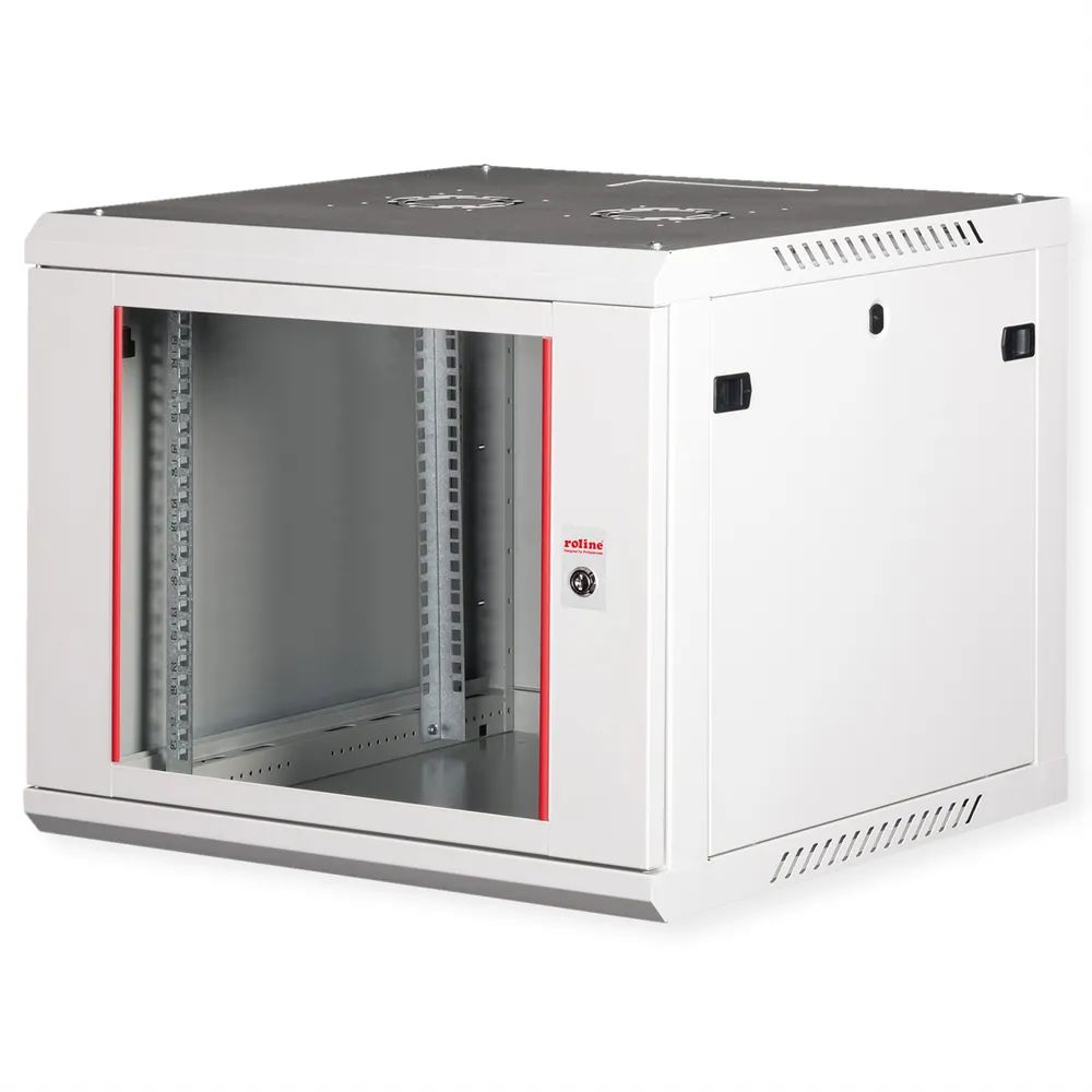 ROLINE 19-Zoll Wandgehäuse Basic Plus 9HE, 600x600 BxT grau