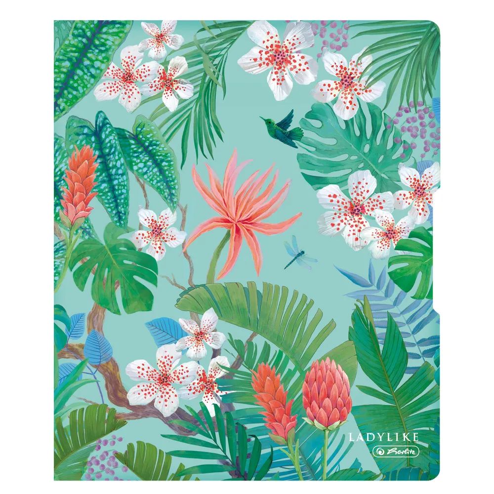 herlitz Ringbuch PP 2R 16mm Ladyl.Jungle to go