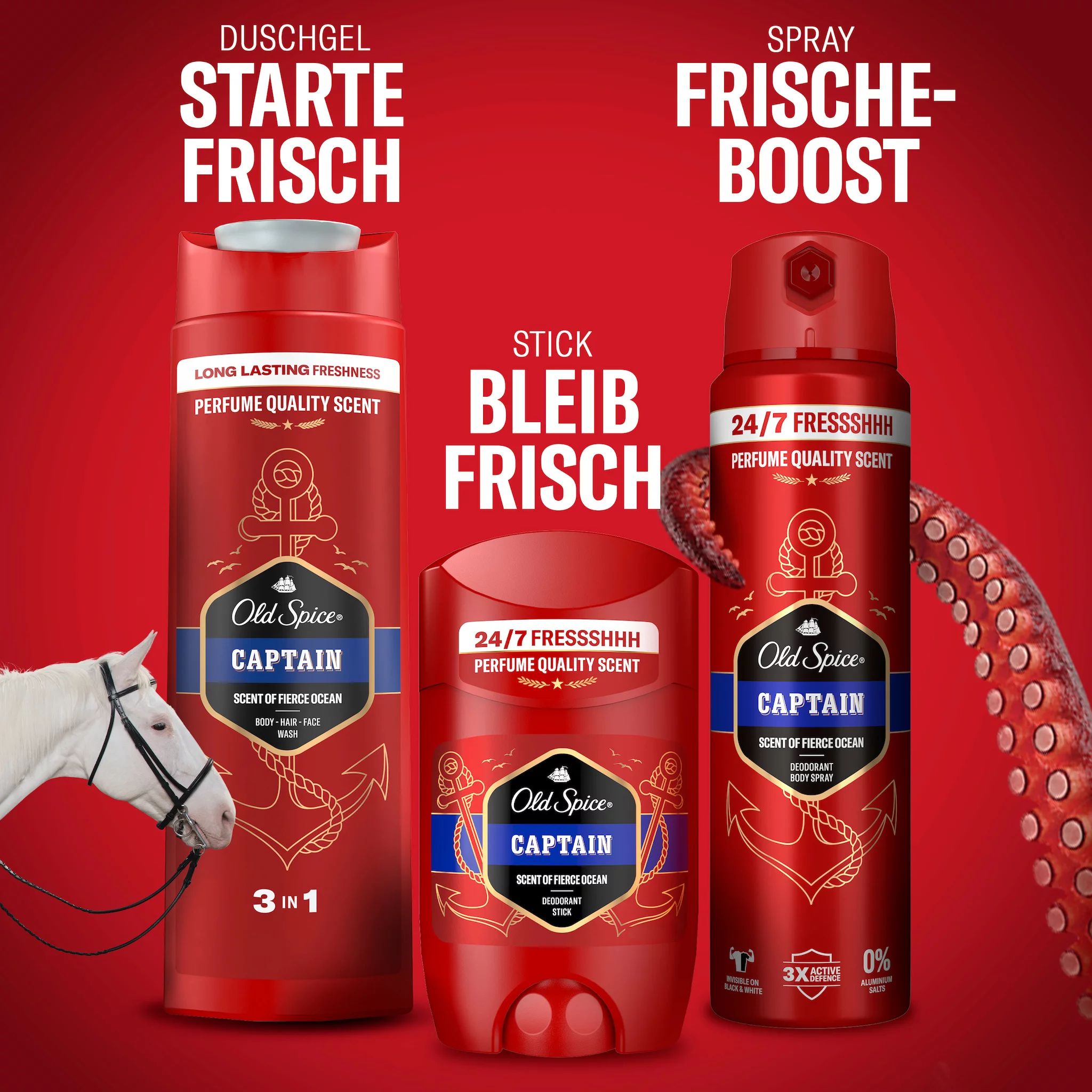 Old Spice Deo Bodyspray Captain*
