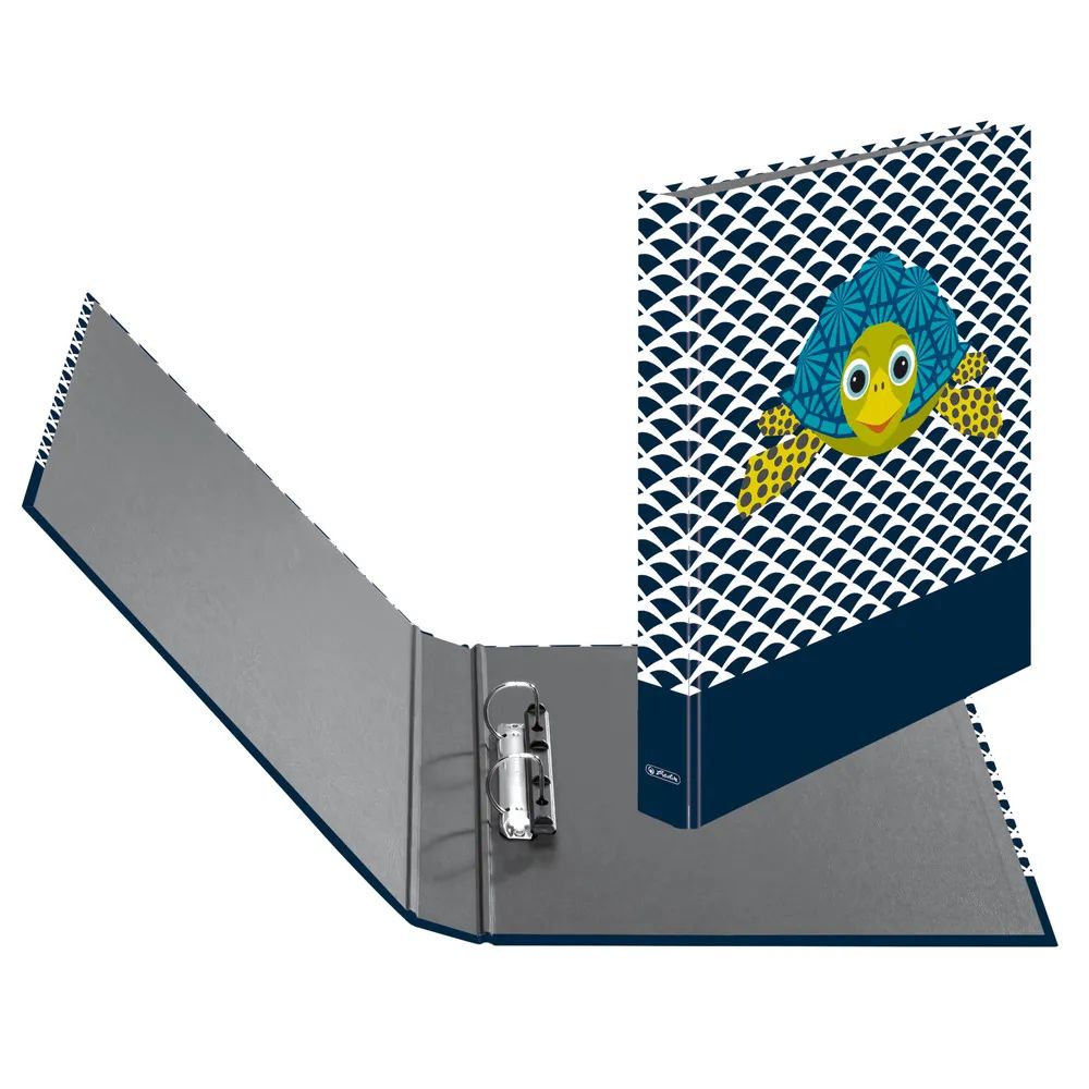 herlitz Ringbuch maX.file 2-Ring A4 Cute Animals Turtle