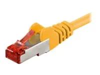 Goobay Netzwerkkabel - RJ-45 (M) zu RJ-45 (M) 2m gelb