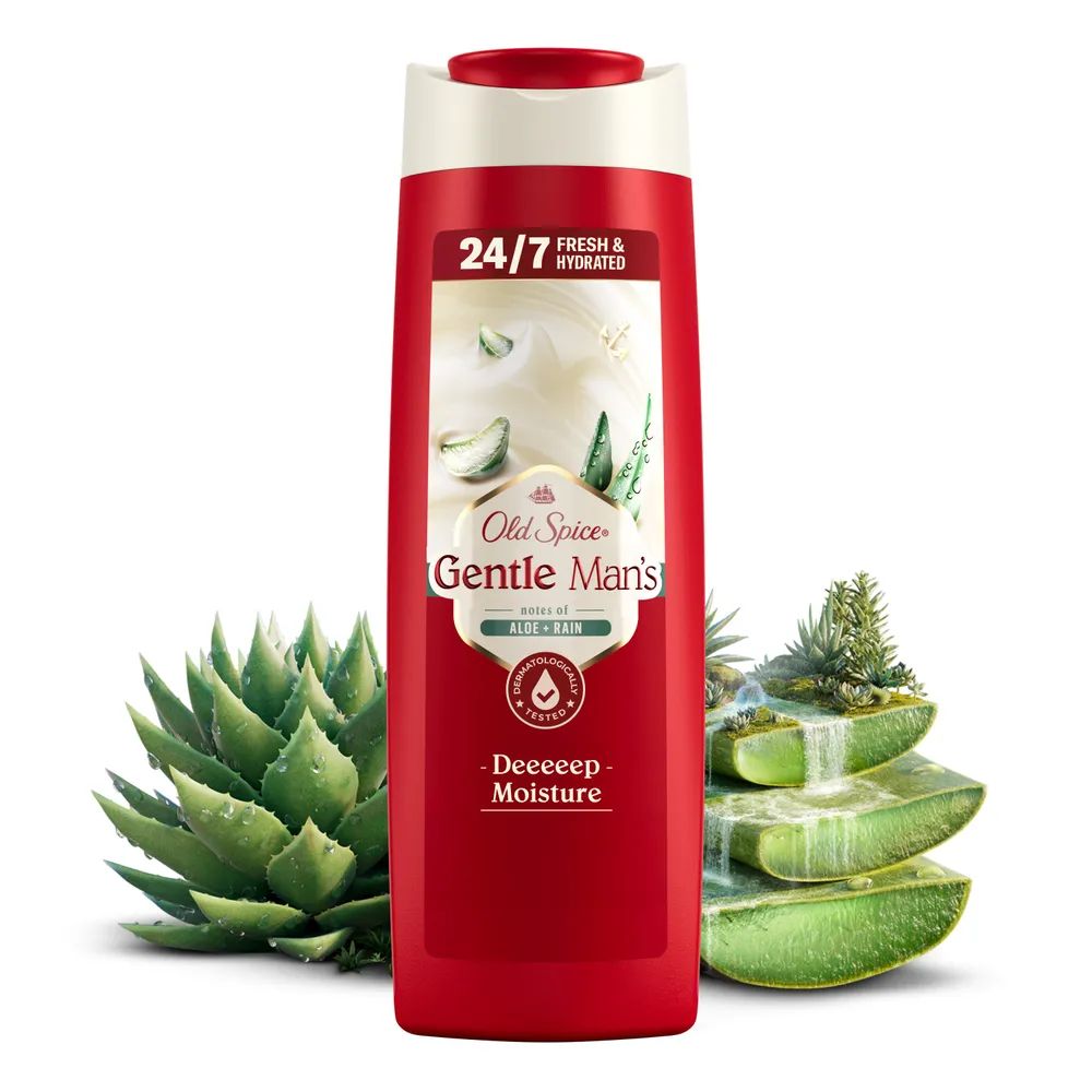 Old Spice Gentle Man’s Duschgel Aloe & Rain